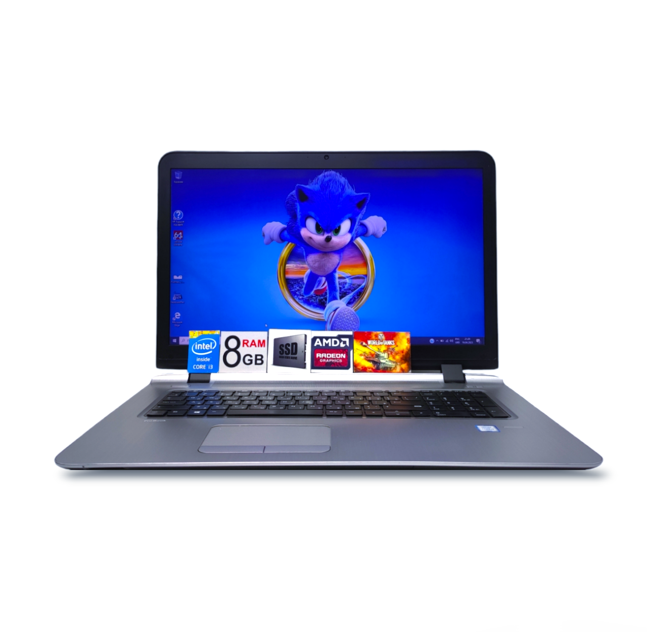 Ігровий ноутбук HP Probook 470 G3 17.3" HD+Core i3-6100U 8GB DDR4 SSD 240GB AMD RADEON R7 M340