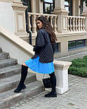 Фантастична жіноча коротка куртка наповнювач синтепон 100 розміри норма та батал, фото 3