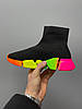 Жіночі кросівки Balenciaga Speed Trainer Black Multicolor ALL10898, фото 7
