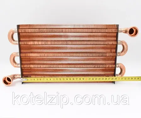 Первинний теплообмінник котла Vaillant Tec Pro, Mini R1. 92 ламелі. Art. 0020019994, фото 1