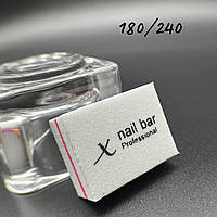 Одноразовый мини баф nail bar professional, 180/240