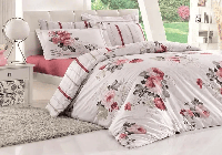 Комплект постельного белья First Choice Duru сатин 220-200 см