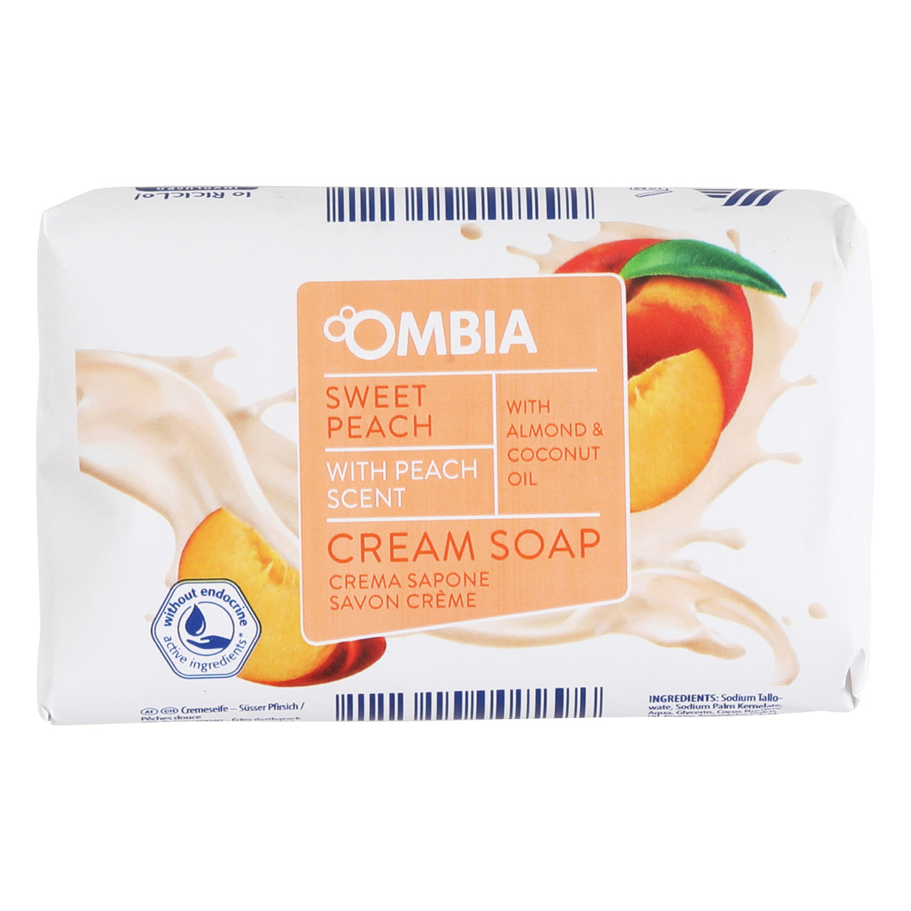 Мило для рук з ароматом персика - Ombia cream soap sweet peach
