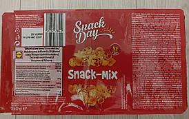 Snack Mix печиво крекер солоний мікс смаків 250g Snack Day Lidl Німеччина