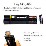 Передня вело фара VastFire (5200mAh, USB-С, XML-L2, Батареї в комплекті, Потужне кріплення), фото 9