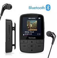 MP3 Плеер Victure M3 Bluetooth Clip FM-радио, диктофон, шагометр 8 Gb (расширение до 64)