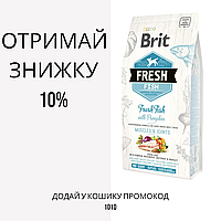 Brit Fresh Fish & Pumpkin Adult Large корм зі свіжою рибою і гарбузом для собак великих порід, 2.5 кг