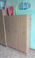 Шафа для дитячого одягу три секції. Шафа в роздягальню, меблі для дитячого садка, дошкільних закладів ЛДСП, фото 6