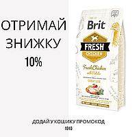 Brit Fresh Chicken With Potato Adult корм зі свіжою куркою та картоплею для дорослих собак, 2.5 кг