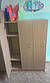 Шафа для дитячого одягу три секції. Шафа в роздягальню, меблі для дитячого садка, дошкільних закладів ЛДСП, фото 7