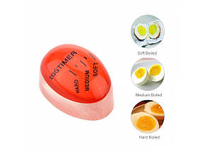 Таймер Індикатор для варіння яєць EggTimer, Силіконова яйцеварка, фото 2