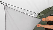 Намет шестимісний Easy Camp Huntsville Twin 600 Green/Grey (120409), фото 4