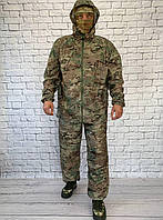 Маскировочный костюм сетка мультикам летний, маскхалат летний для военных