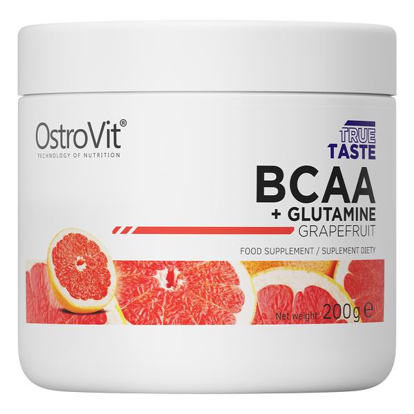 BCAA + Glutamine OstroVit 200 г Грейпфрут