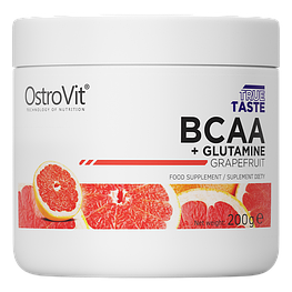 BCAA + Glutamine OstroVit 200 г Грейпфрут