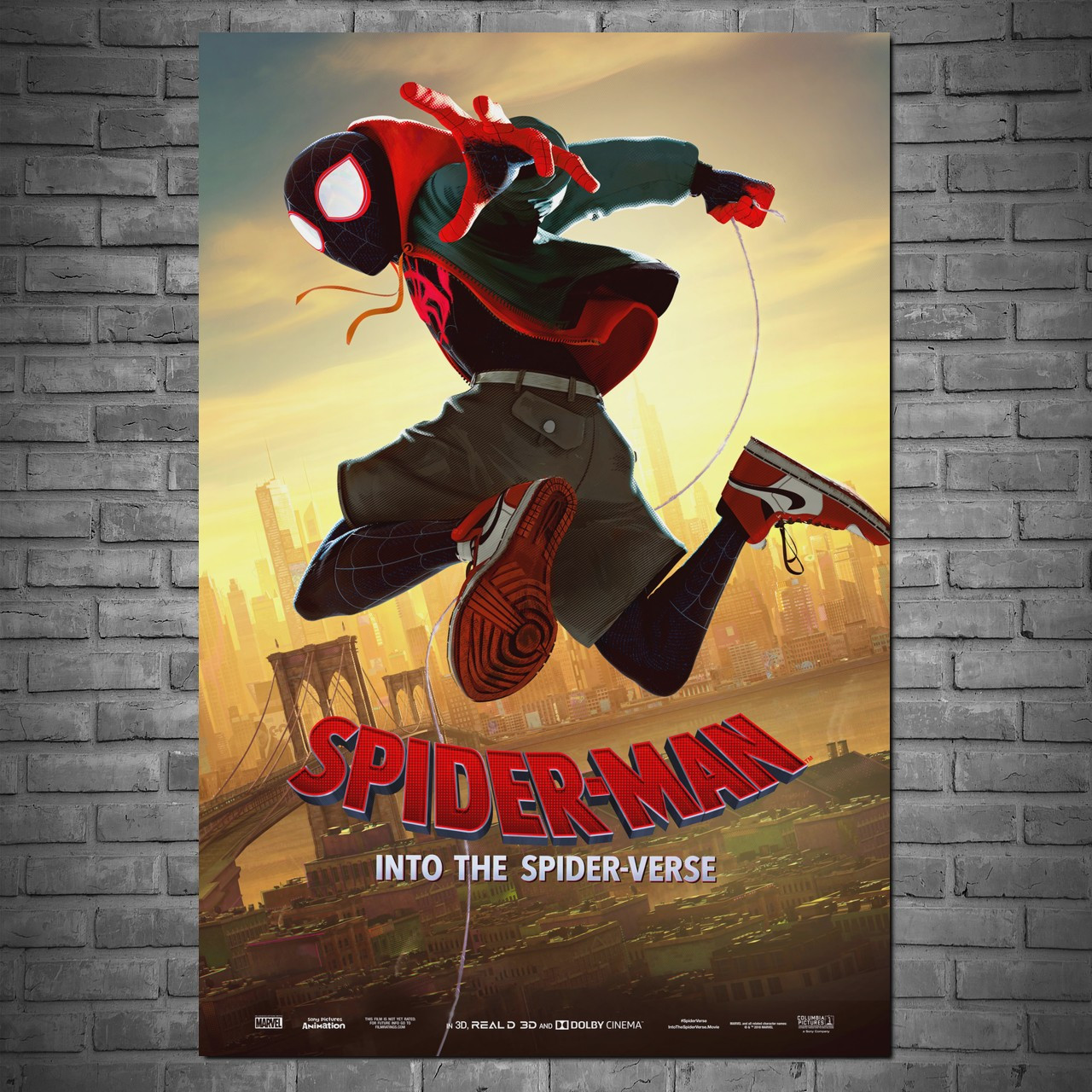 Купить Плакат "Человек-паук: Через Вселенные, Spider-Man: Into the ...
