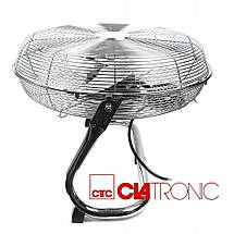 Вентилятор CLATRONIC VL 3730 WM циркуляційний кімнатний металевий Побутові підлогові вентилятори, фото 5