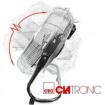 Вентилятор CLATRONIC VL 3730 WM циркуляційний кімнатний металевий Побутові підлогові вентилятори, фото 6