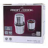 Кавомолка PROFICOOK PC-KSW 1021 електрична маленька Подрібнювач кавових зерен, спецій Домашня кавомолка, фото 10