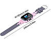 Дитячий розумний смарт-годинник з GPS Smart baby watch Q16 з камерою прослуховуванням сім-картою Рожевий, фото 8