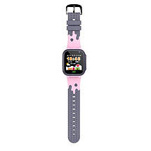 Дитячий розумний смарт-годинник з GPS Smart baby watch Q16 з камерою прослуховуванням сім-картою Рожевий, фото 6