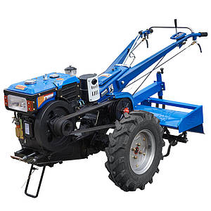 Мотоблок дизельний Кентавр МБ1012Д з активною фрезою для дачі з водяним охолодженням 12 к.с.