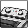 Фритюрниця подвійна PROFICOOK PC-FR 1038 електрична Апарат для картоплі фрі, чипсів для дому та кафе, фото 7