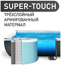 Каркасний басейн Intex 26730 Prism Frame 488х122 см круглий для всієї родини з картриджним фільтром, фото 3