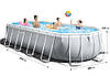 Каркасний басейн Intex 26798 Prism Frame Oval 610х305х122 см овальний для всієї родини з картриджним фільтром, фото 7