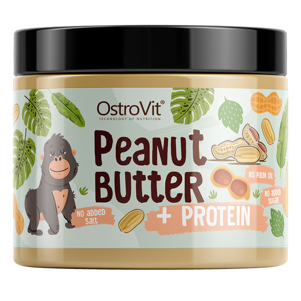 Арахісова паста Peanut Butter with Protein OstroVit 500 г