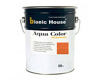 Фарба для дерева Bionic-House Aqua Color UV-protect 10 л Горобіна