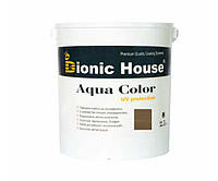 Фарба для дерева Bionic-House Aqua Color UV-protect 2,5л Хакі