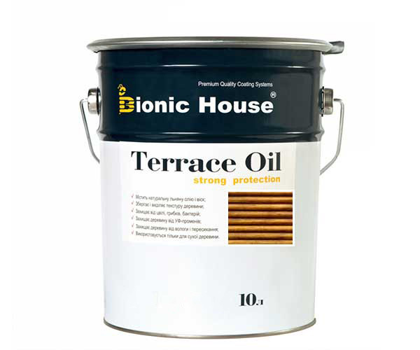 Масло для терас Bionic-House 10л Горіх