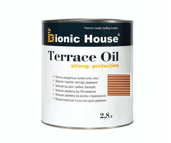 Масло для терас Bionic-House 2,8 л Клен