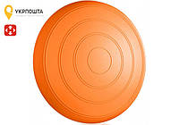 Балансировочная массажная подушка гладкая 34*5см EasyFit Balance Cushion Оранжевая