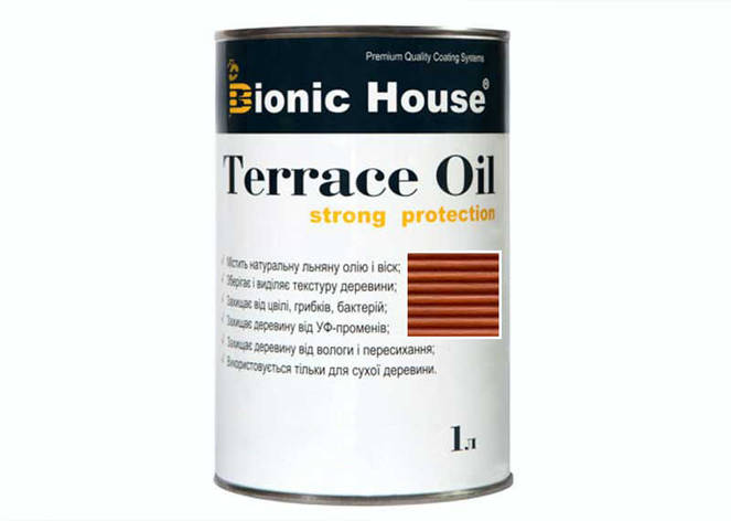 Масло для терас Bionic-House 1л Твк, фото 1