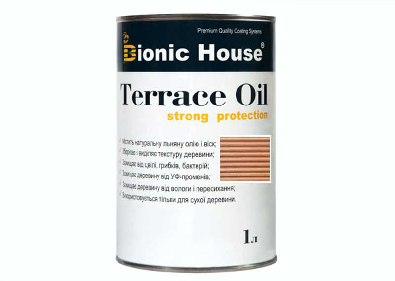 Масло для терас Bionic-House 1л Клен