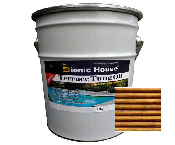 Масло для терас ТУНГОВЕ Bionic-House 10л Горіх