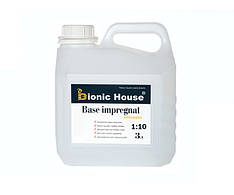 Антисептик для дерева BASE IMPREGNAT 1:10 Bionic-House 3л Безбарвний