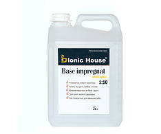 Антисептик для дерева BASE IMPREGNAT 1:10 Bionic-House 5л Безбарвний