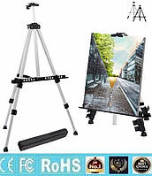 Мольберт настільний, підлоговий, універсальний, розкладний. Міцний, стійкий, з чохлом!