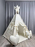 Вігвам для дівчинки Метелик Повний комплект, вігвам дитячий, дитяча палатка, вігвам для дітей, фото 4