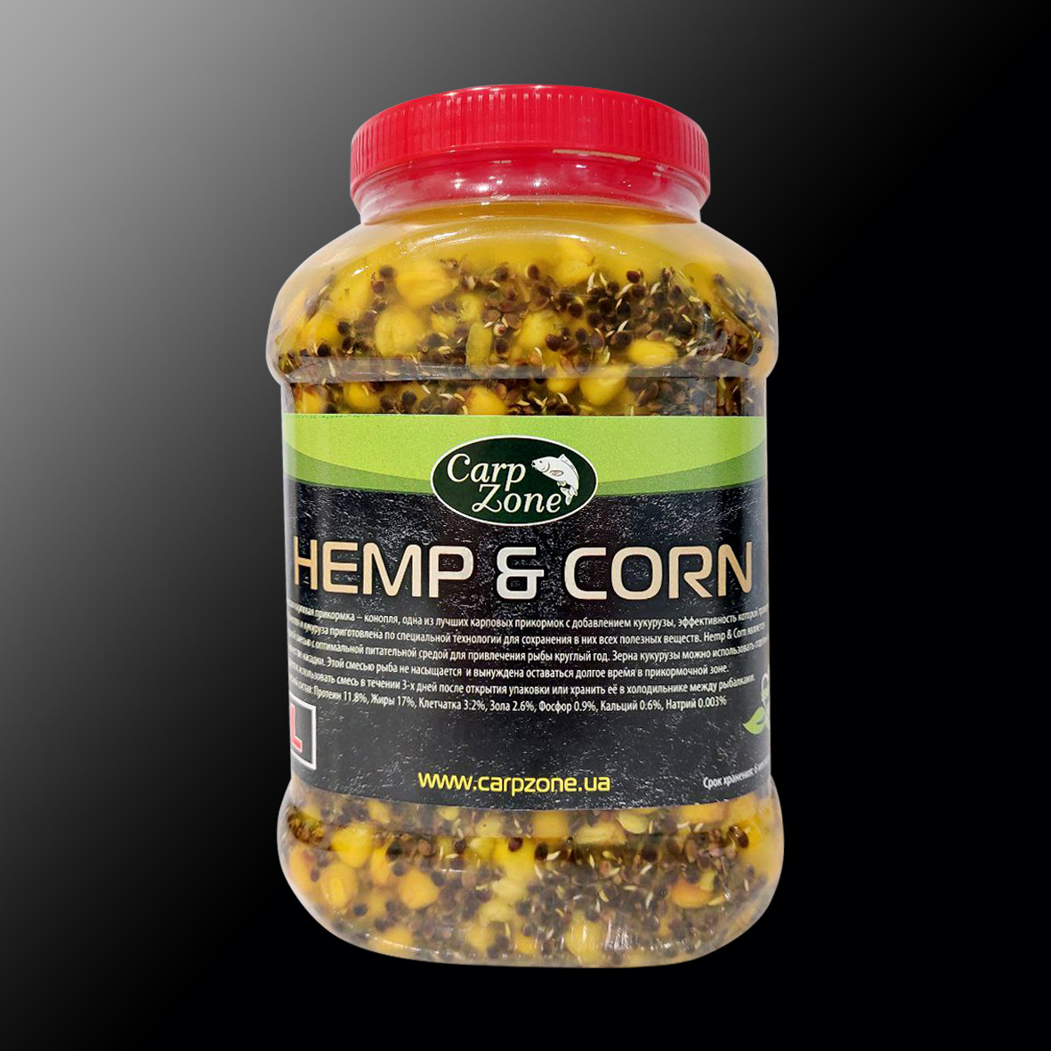 Готова коноплі і кукурудза Hemp & Corn 3L