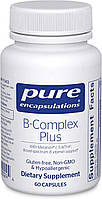 Pure Encapsulations B-Complex Plus / Комплекс вітамінів групи Б плюс 60 капсул