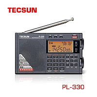 Всеволновый радиоприемник Tecsun PL-330 LW/MW/SW/УКВ/FM, SSB, LSB, в комплекте наушники, чехол