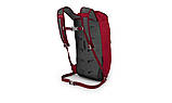 Рюкзак Osprey Daylite Cinch Pack 15 л, міський, еко-френдлі, Cosmic Red, фото 2