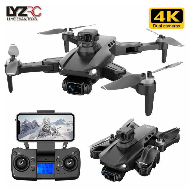Квадрокоптер L900 Pro SE MAX — дрон з GPS, FPV, 4K і HD камерами, до 28 хвилин, до 1200 метрів