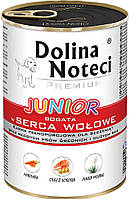 Dolina Noteci Premium Junior с говяжьим сердцем, 400 гр