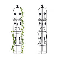 Комплект из 2 декоративных опор для вьющихся растений балкона или сада