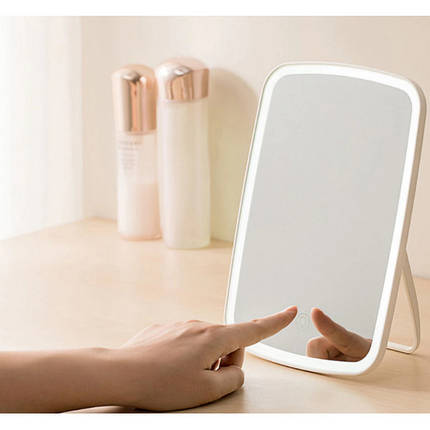 Дзеркало з підсвіткою для макіяжу акумуляторне Jordan Judy LED Makeup Mirror BR000118 (40), фото 1